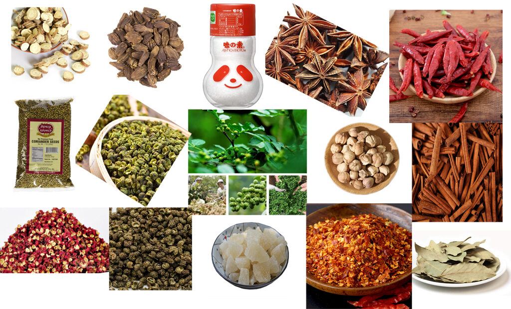 Chinese dry spices and condiments