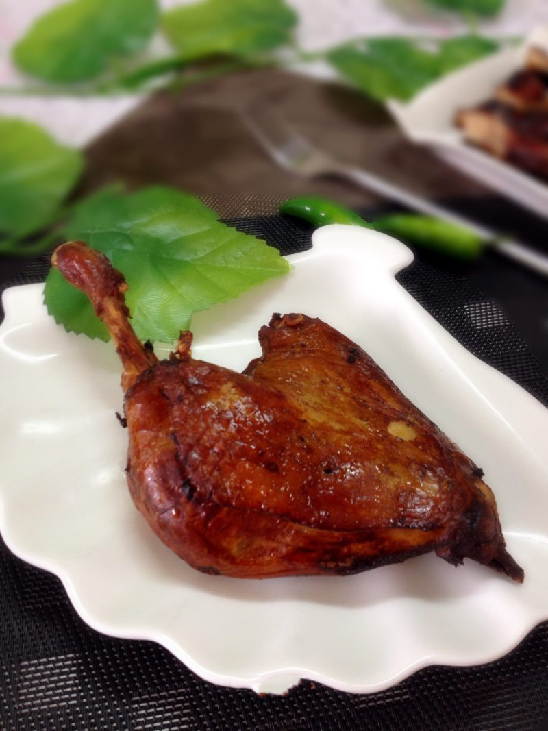 crispy duck leg
